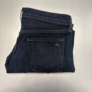 rag & bone Fit 2 Slim Dark Indigo Jeans 32 (Made in USA) Excellent